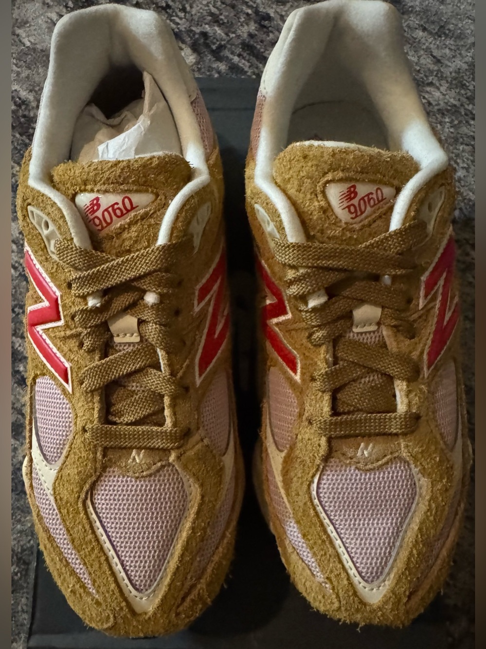 New Balance 9060 Great Plains True Red 5Y/6.5W. Brand New in Box - Picture 2 of 7